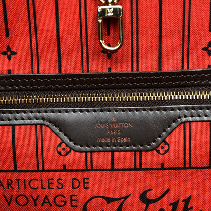 Louis Vuitton Damier Ebene Neverfull MM 6 of 6