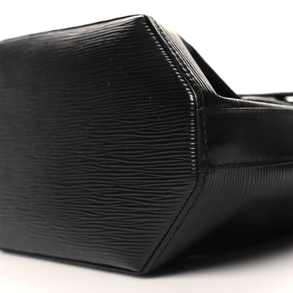 Louis Vuitton Epi Sac D'epaule Black 9 of 9