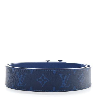 Louis Vuitton Monogram 40mm Reversible LV Initiales Belt 90 36 Cobalt Blue 2 of 5