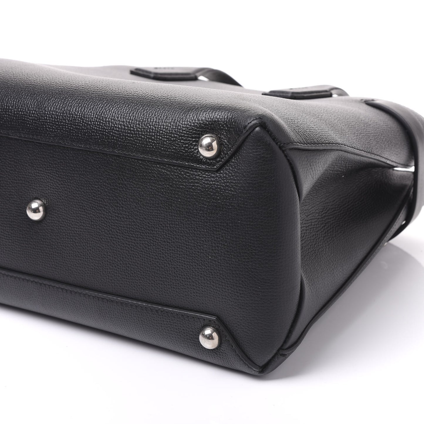 Derby Calfskin House Check Medium Banner Tote Black