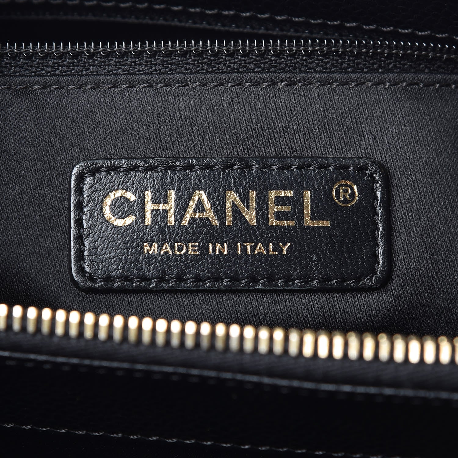 Chanel Caviar Quilted Grand Shopping Tote GST Black 5 of 9