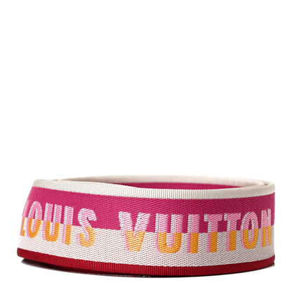 Louis Vuitton Jacquard Speedy Bandouliere 20 Shoulder Strap Fuchsia 2 of 5