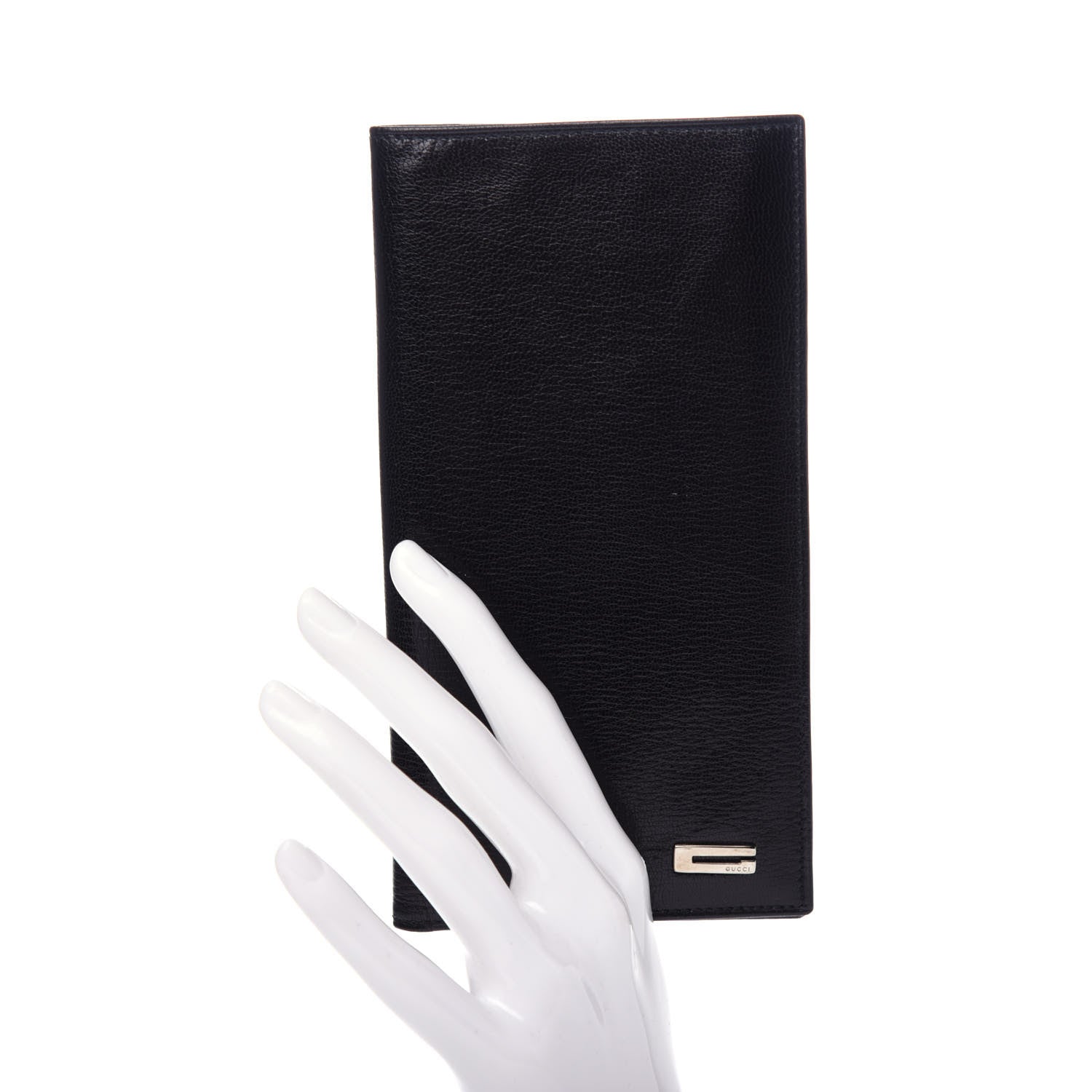 Gucci Calfskin G Long Wallet Black 2 of 7