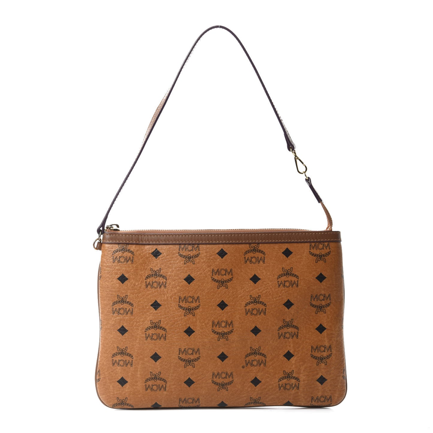 Visetos Liz Shopper Tote Pouch Cognac