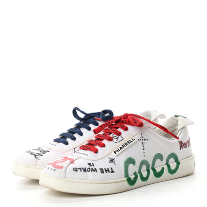 Chanel x Pharrell Williams Calfskin Womens Sneakers 40 White 5 of 16