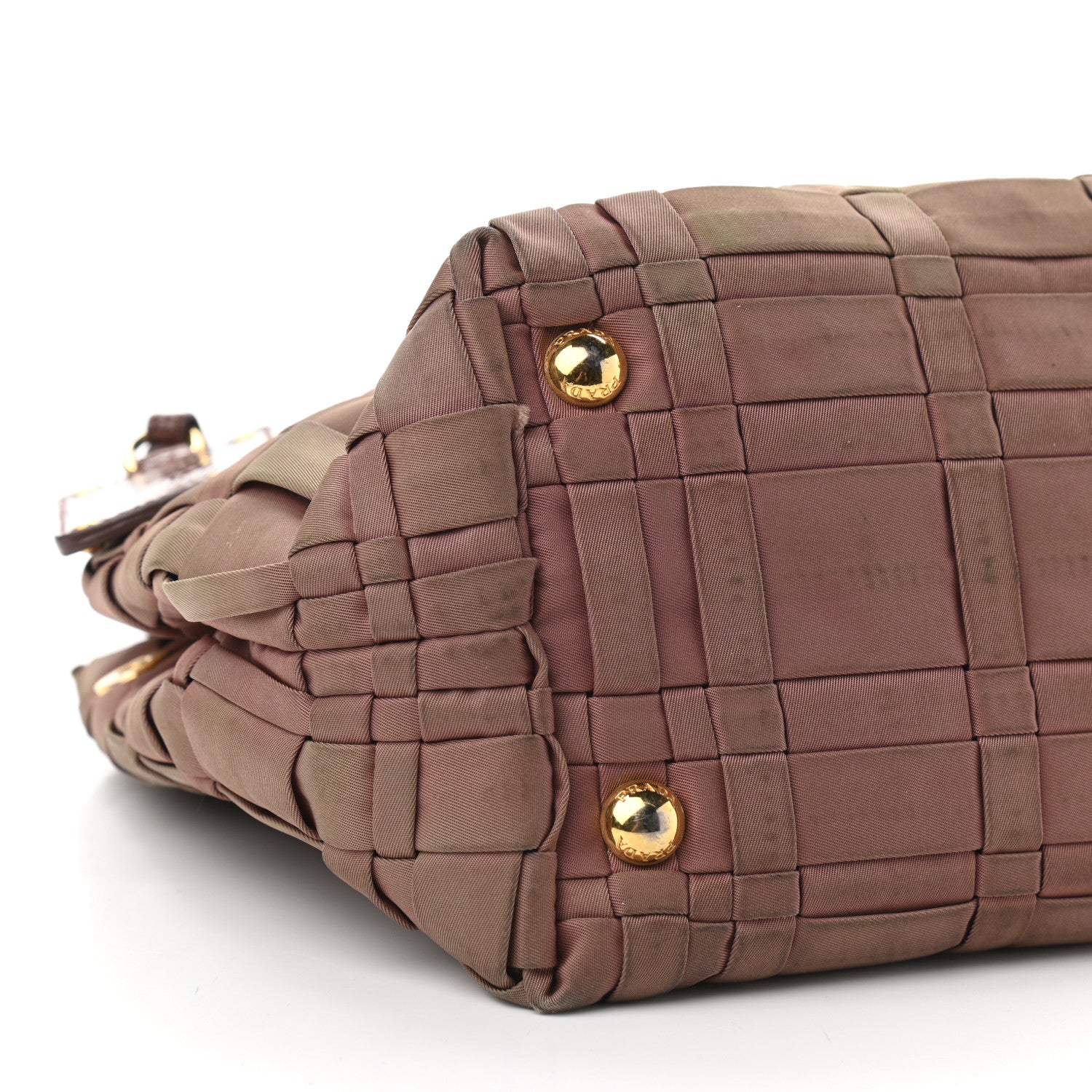 Prada Tessuto Nylon Woven Shopping Tote 9 of 13