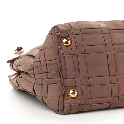 Prada Tessuto Nylon Woven Shopping Tote 9 of 13