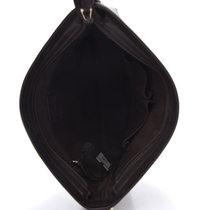 Gucci GG Plus Monogram Medium Flat Messenger Bag Dark Brown 5 of 11