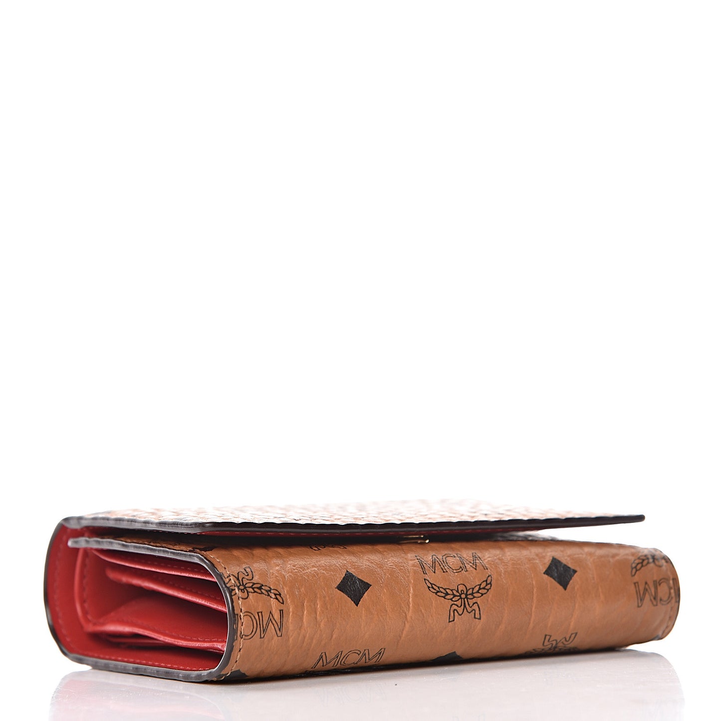 Visetos Trifold Wallet Cognac