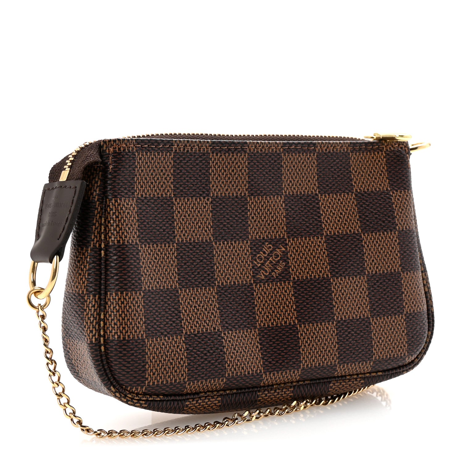 Louis Vuitton Damier Ebene Mini Pochette Accessories 3 of 8
