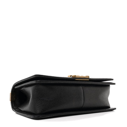 Chanel Caviar Quilted Medium Boy Flap Black 4 of 10