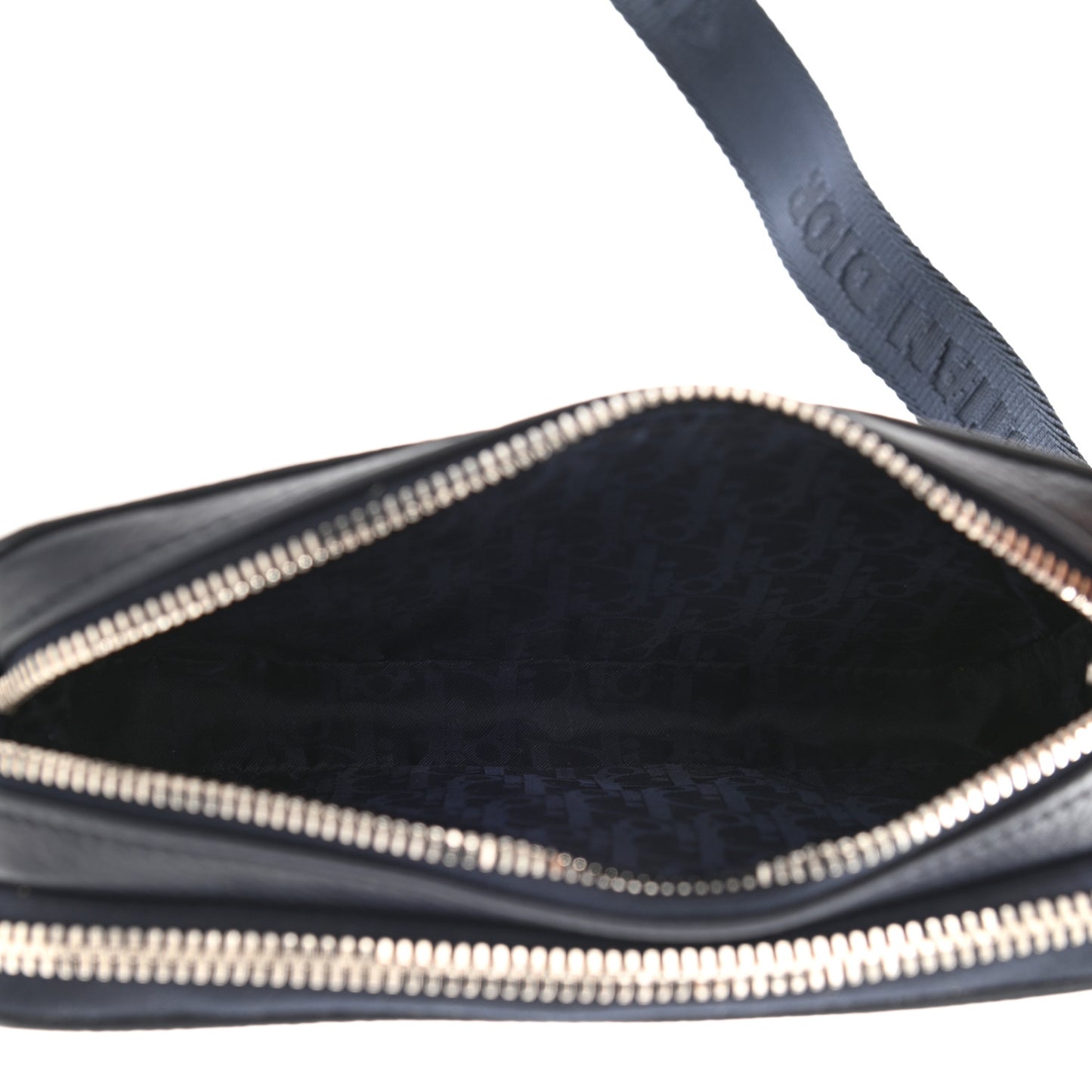 X AIR JORDAN Grained Calfskin Crossbody Blue