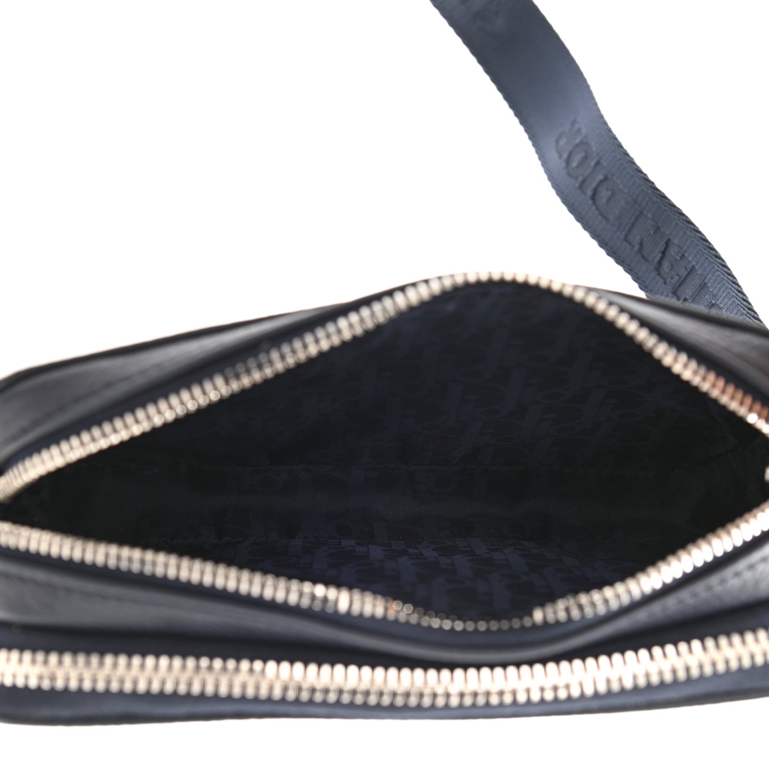 Christian Dior X AIR JORDAN Grained Calfskin Crossbody Blue 5 of 11