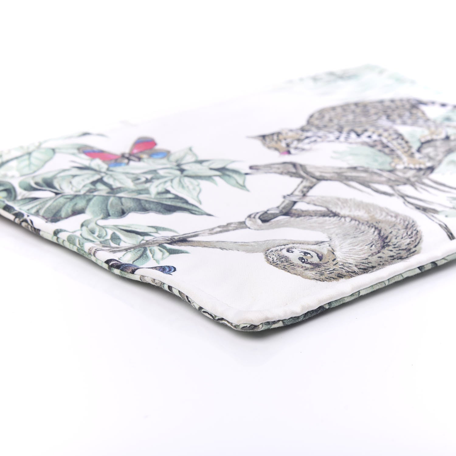 Hermes Toile Flat Equateur Trousse GM 6 of 10