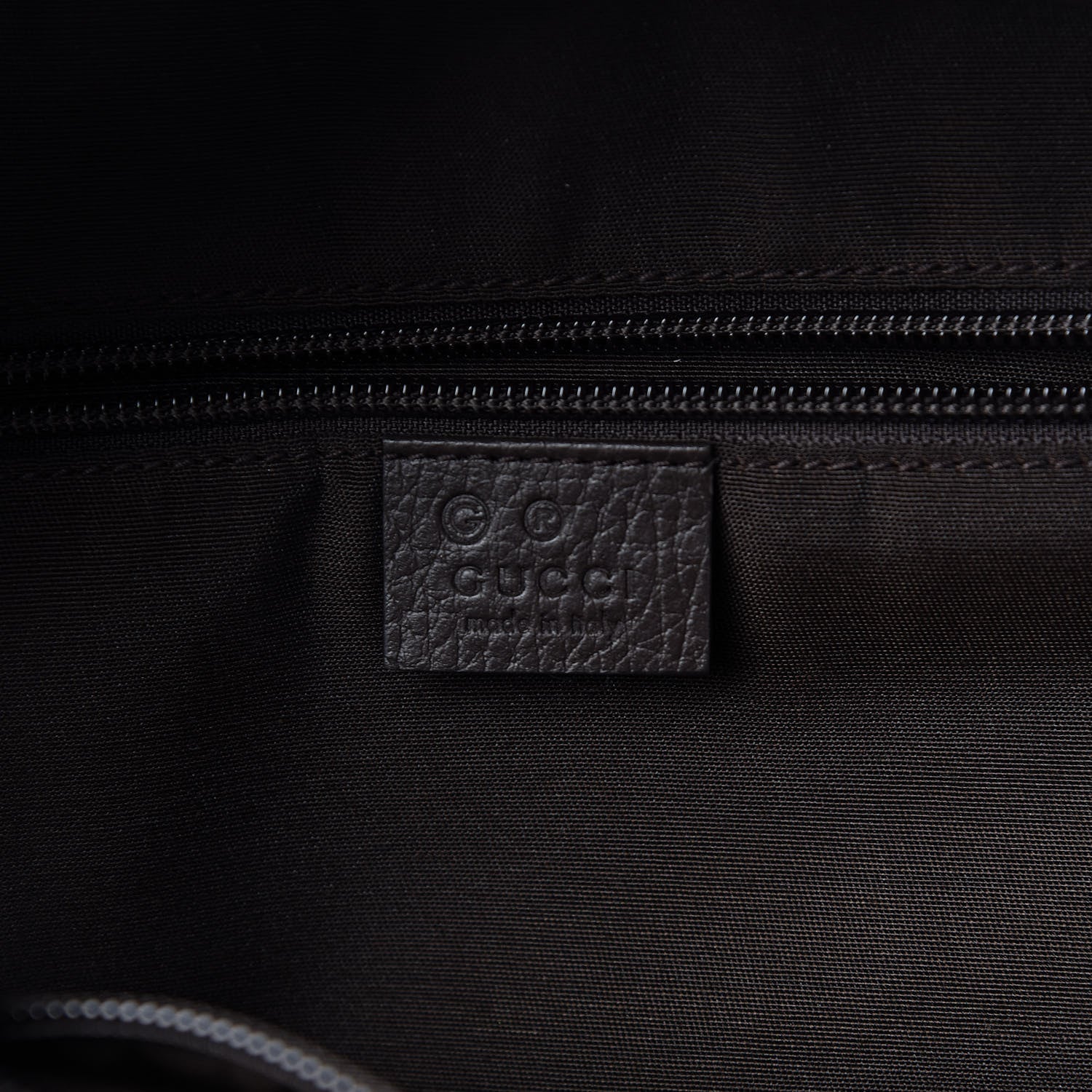 Gucci Monogram Travel Backpack Dark Brown 7 of 11