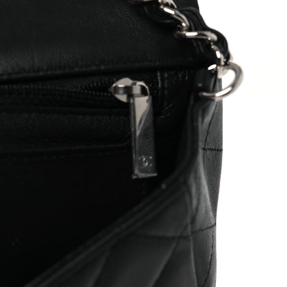 Chanel Lambskin Quilted Mini Rectangular Flap Black 11 of 13