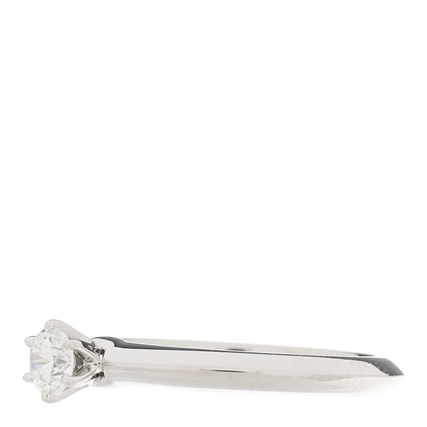 Platinum Diamond .22ct Solitaire Engagement Ring 49 4.75