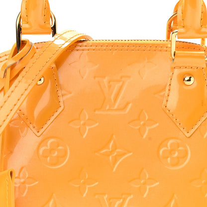 Louis Vuitton Vernis Alma BB Jaune Passion 7 of 12