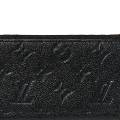 Louis Vuitton Empreinte Clemence Wallet Black 7 of 9