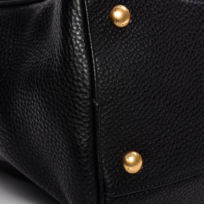 Prada Vitello Daino Tote Nero Black 10 of 13