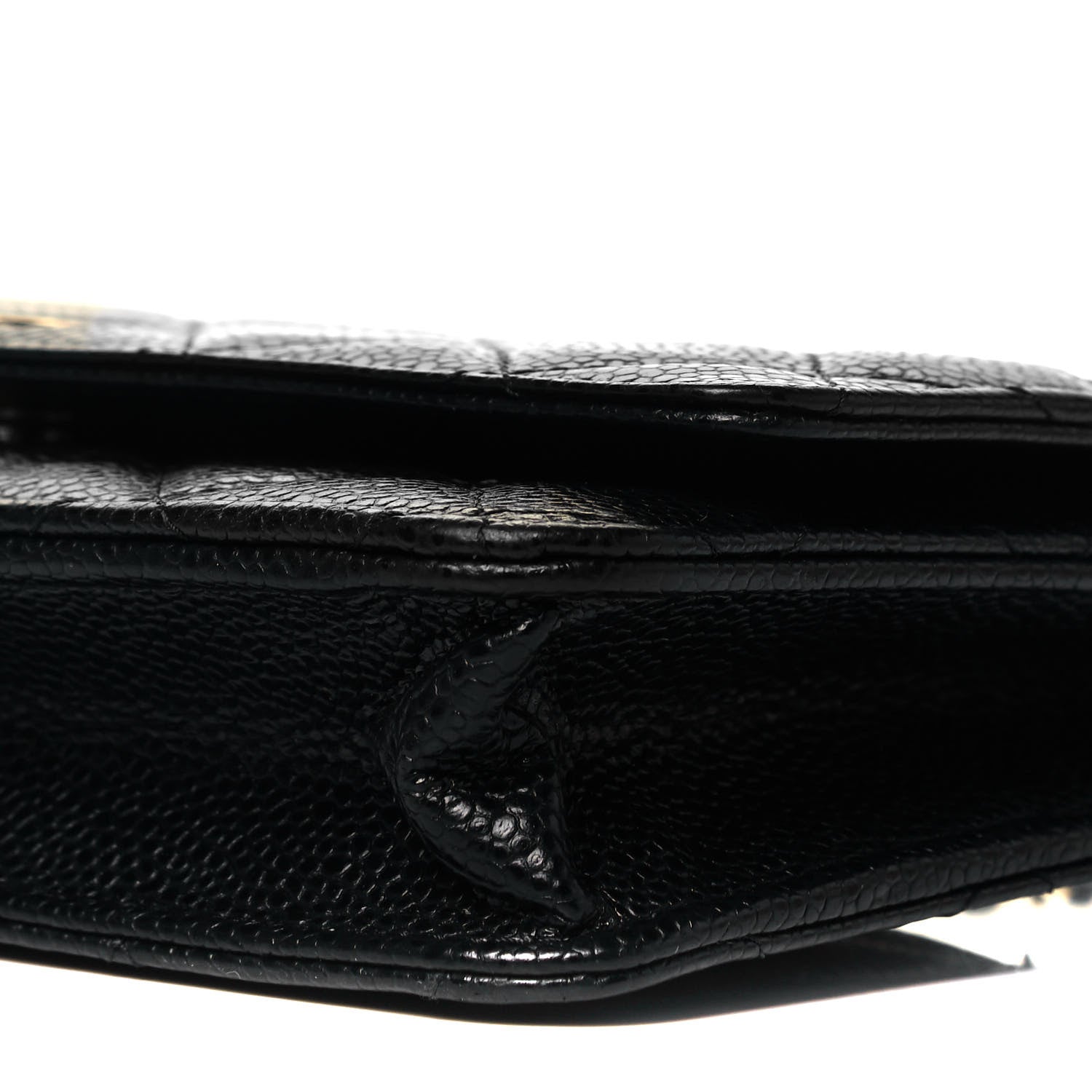 Chanel Caviar Quilted Wallet On Chain WOC Black 8 of 8