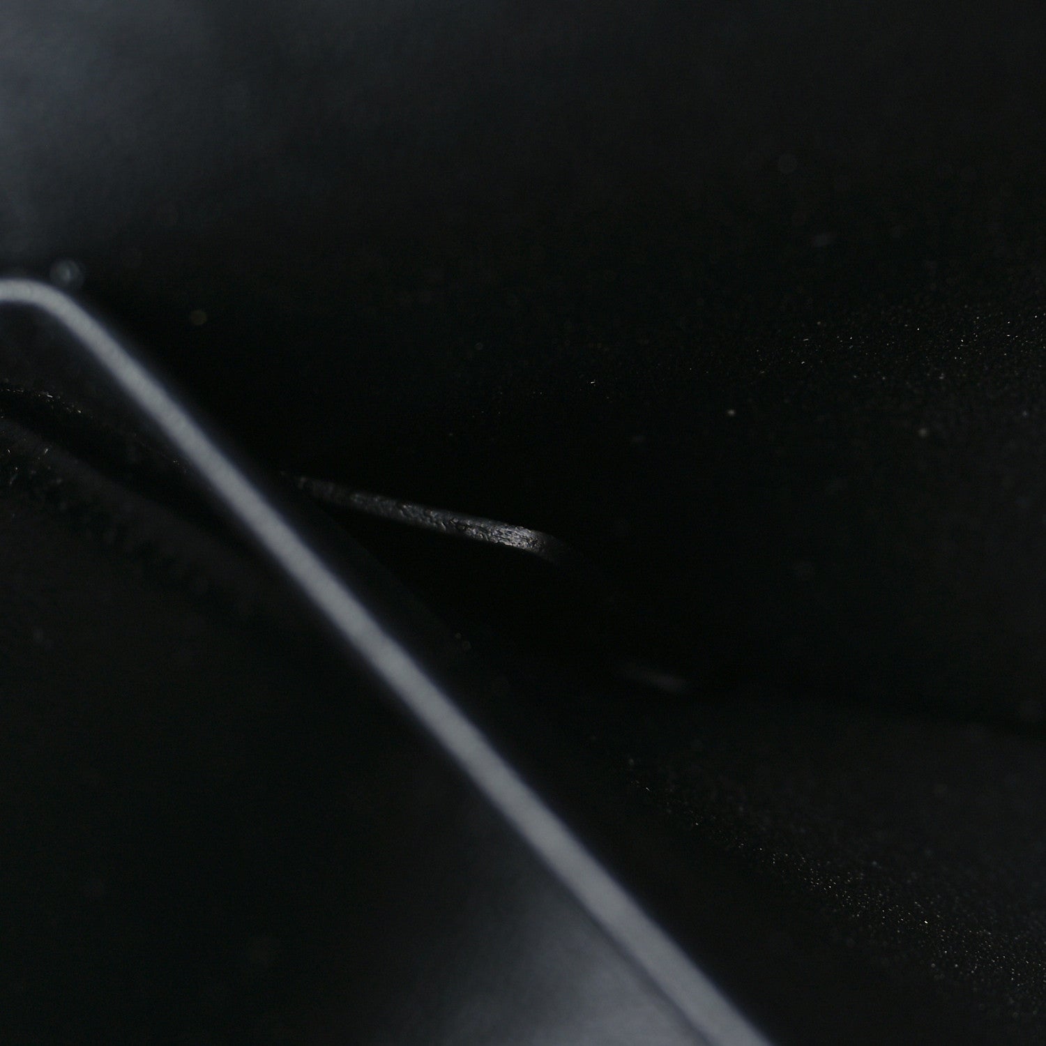 Celine Shiny Calfskin Triomphe Shoulder Bag Black 8 of 11