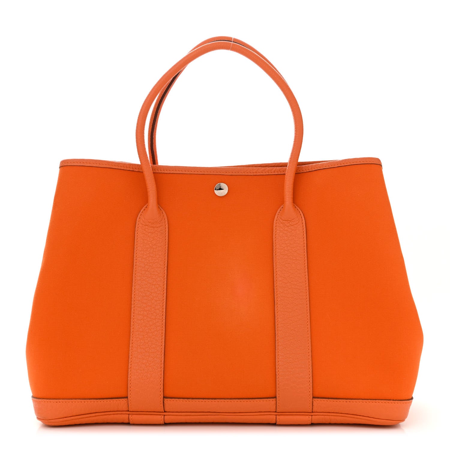 Hermes Toile Negonda Garden Party 36 MM Orange 1 of 13