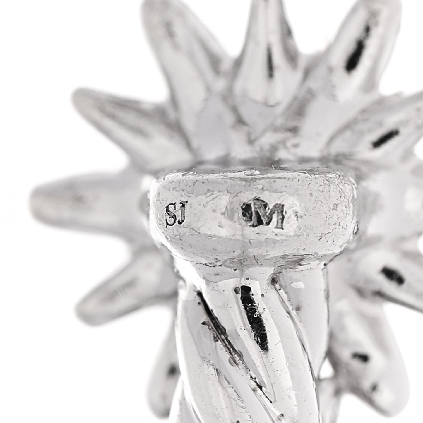 Sterling Silver Diamond Petite Starburst Cable Bracelet