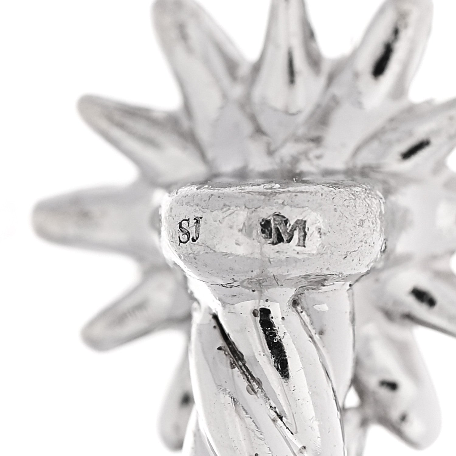David Yurman Sterling Silver Diamond Petite Starburst Cable Bracelet 4 of 4