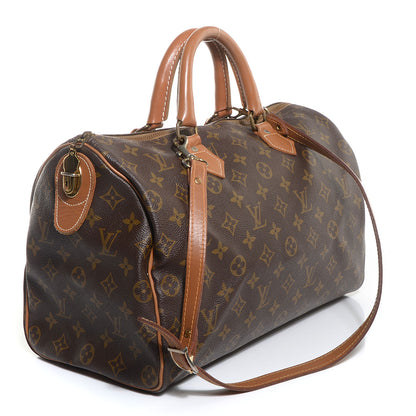 Louis Vuitton Monogram French Company Speedy 35 3 of 7