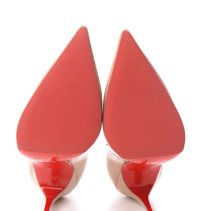 Christian Louboutin Patent So Kate 100 Pumps 39 Nude 6 of 8