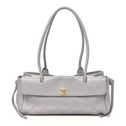 Chanel Grained Calfskin Urban Essentials Small Shopping Bag Grey 1 of 10