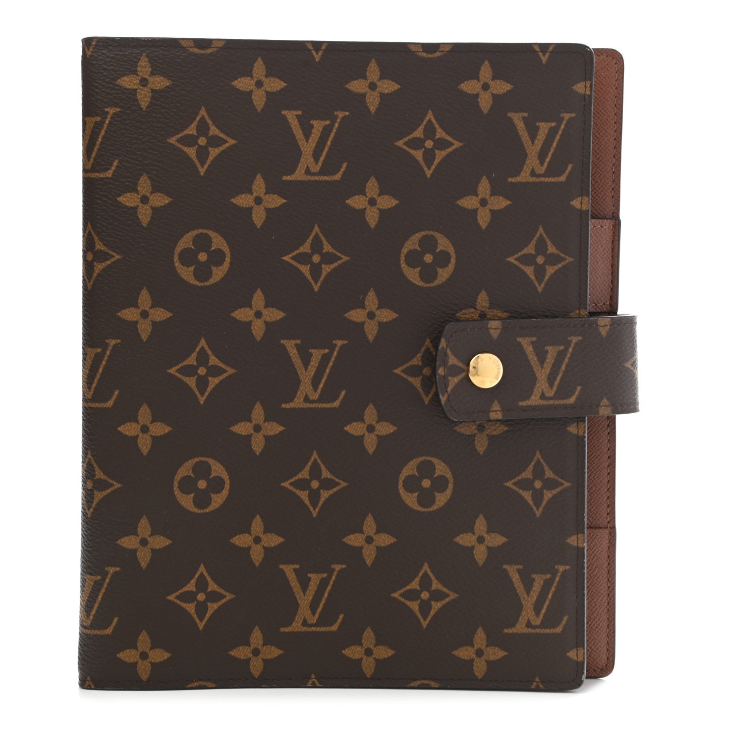 Monogram Large Ring Agenda Cover