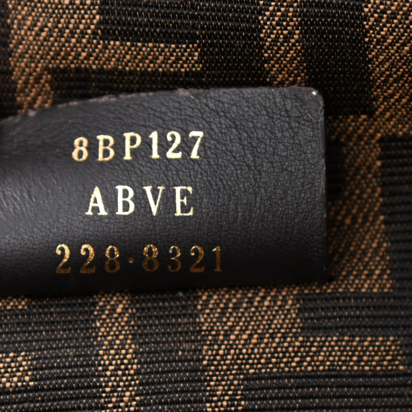 Shiny Nappa Medium Fendi First Nuvola