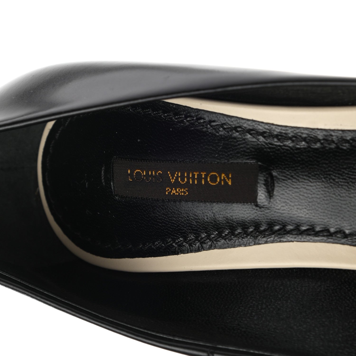 Louis Vuitton Calfskin Eyeline Pumps 36.5 Black 7 of 8