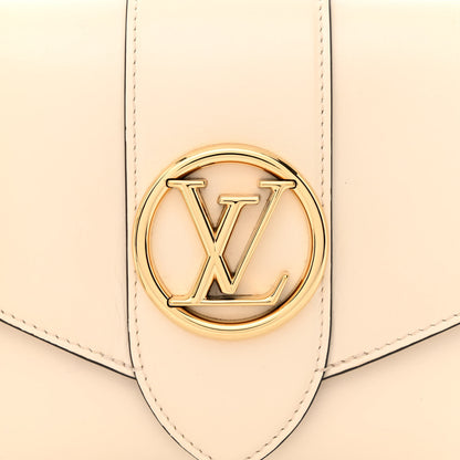 Louis Vuitton Smooth Calfskin LV Pont 9 Cream 7 of 12
