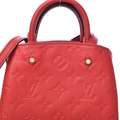Louis Vuitton Empreinte Montaigne Nano Cherry 9 of 9
