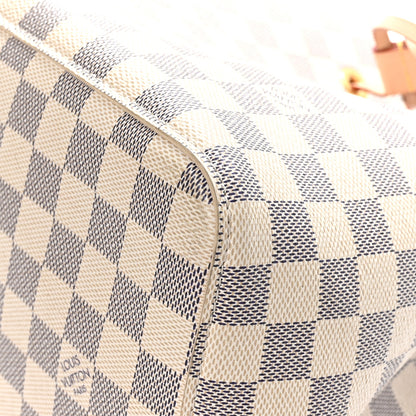 Louis Vuitton Damier Azur Braided Neonoe BB Pink 10 of 12