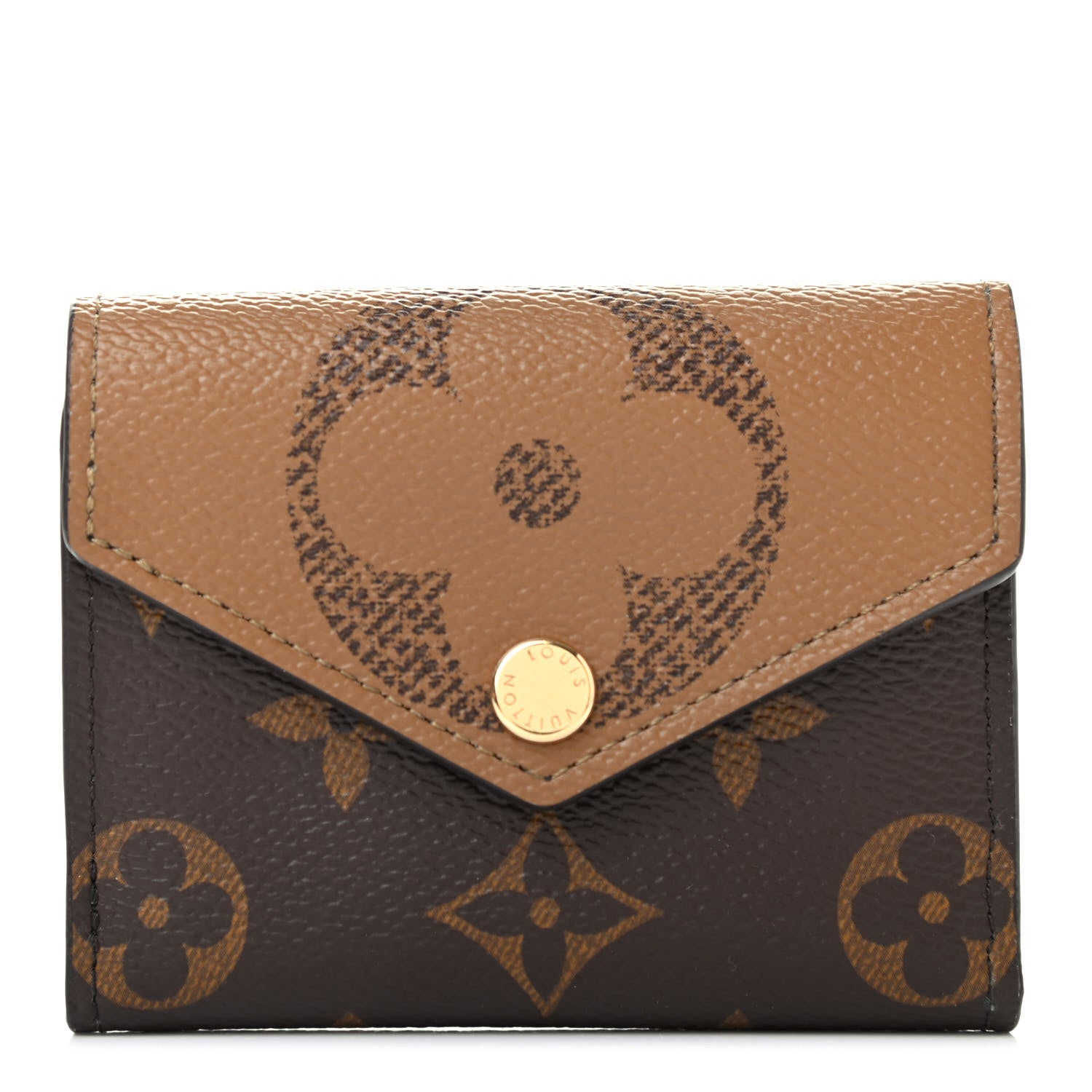 Louis Vuitton Reverse Monogram Giant Zoe Wallet 1 of 6