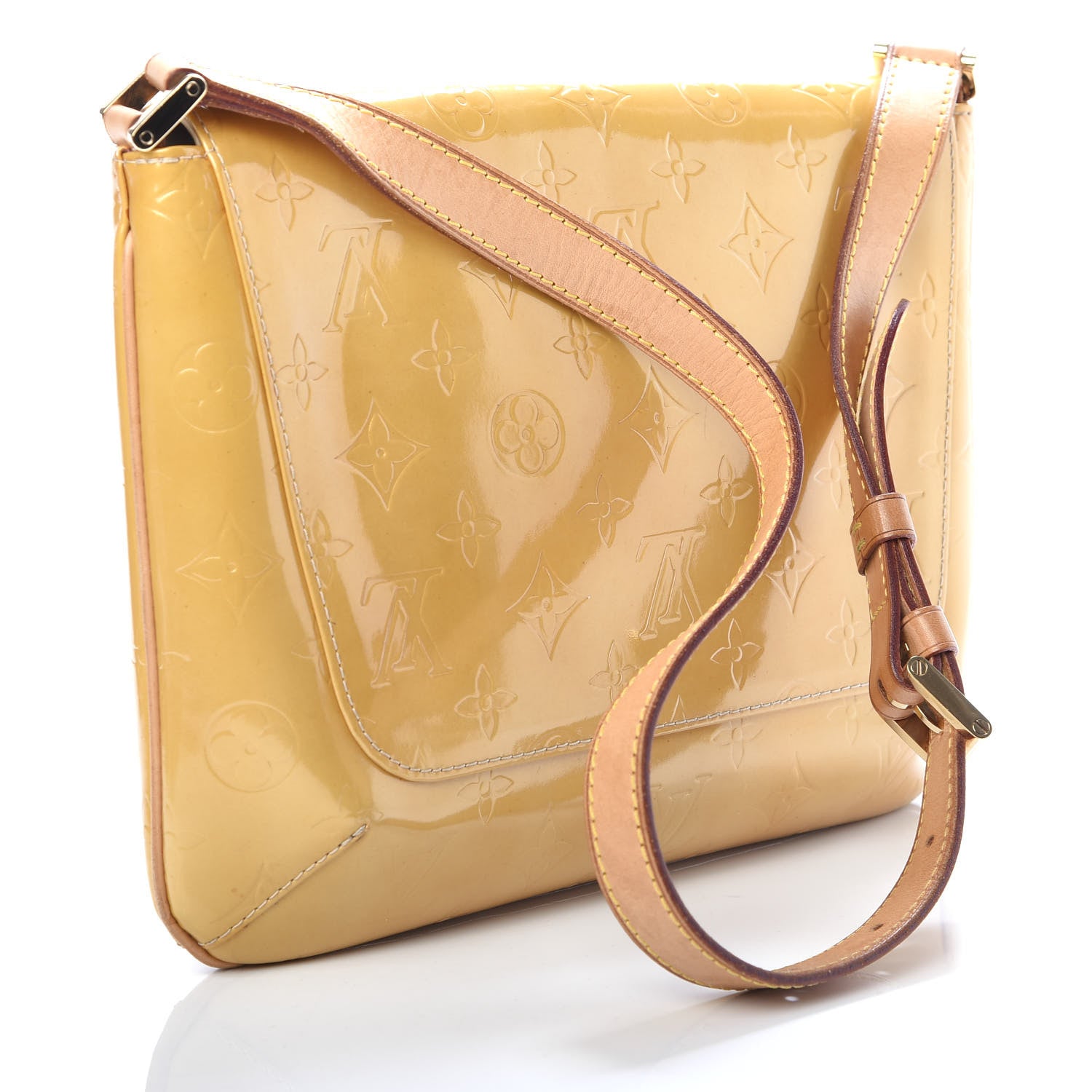 Louis Vuitton Vernis Thompson Street Blanc Corail 4 of 10