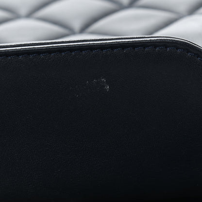 Chanel Calfskin Quilted Large Perfect Edge Flap Black 14 of 15