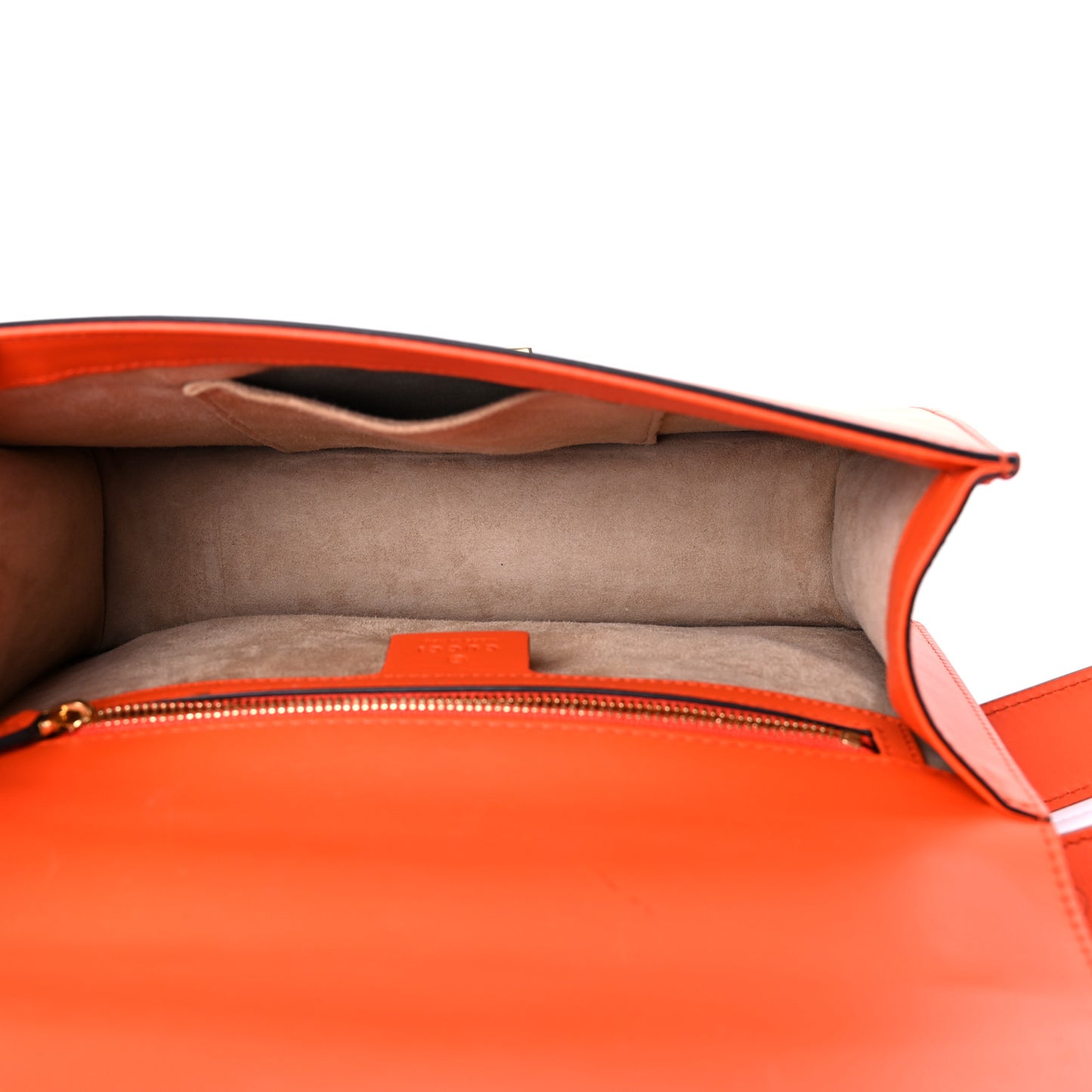 Calfskin Small Sylvie Shoulder Bag Orange