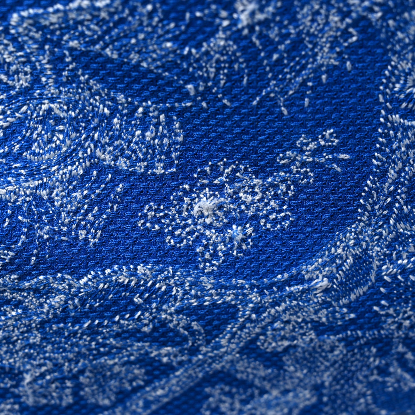 Toile de Jouy Embroidered Large Lady D-Lite Blue