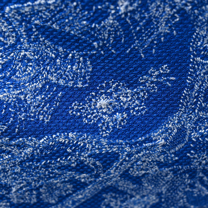 Christian Dior Toile de Jouy Embroidered Large Lady D-Lite Blue 9 of 9