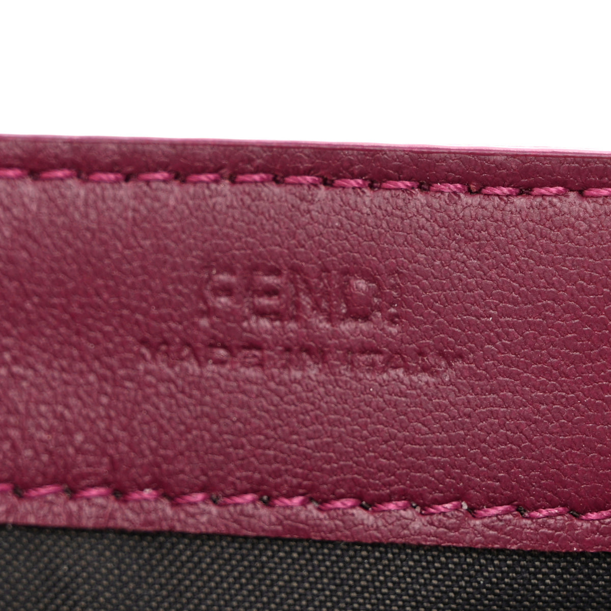 Nappa Matisse FF Embossed Continental Wallet On Chain Barlo