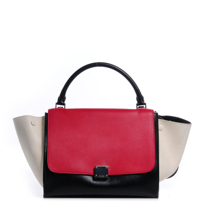 Celine Smooth Calfskin Medium Tri-Color Trapeze 1 of 11