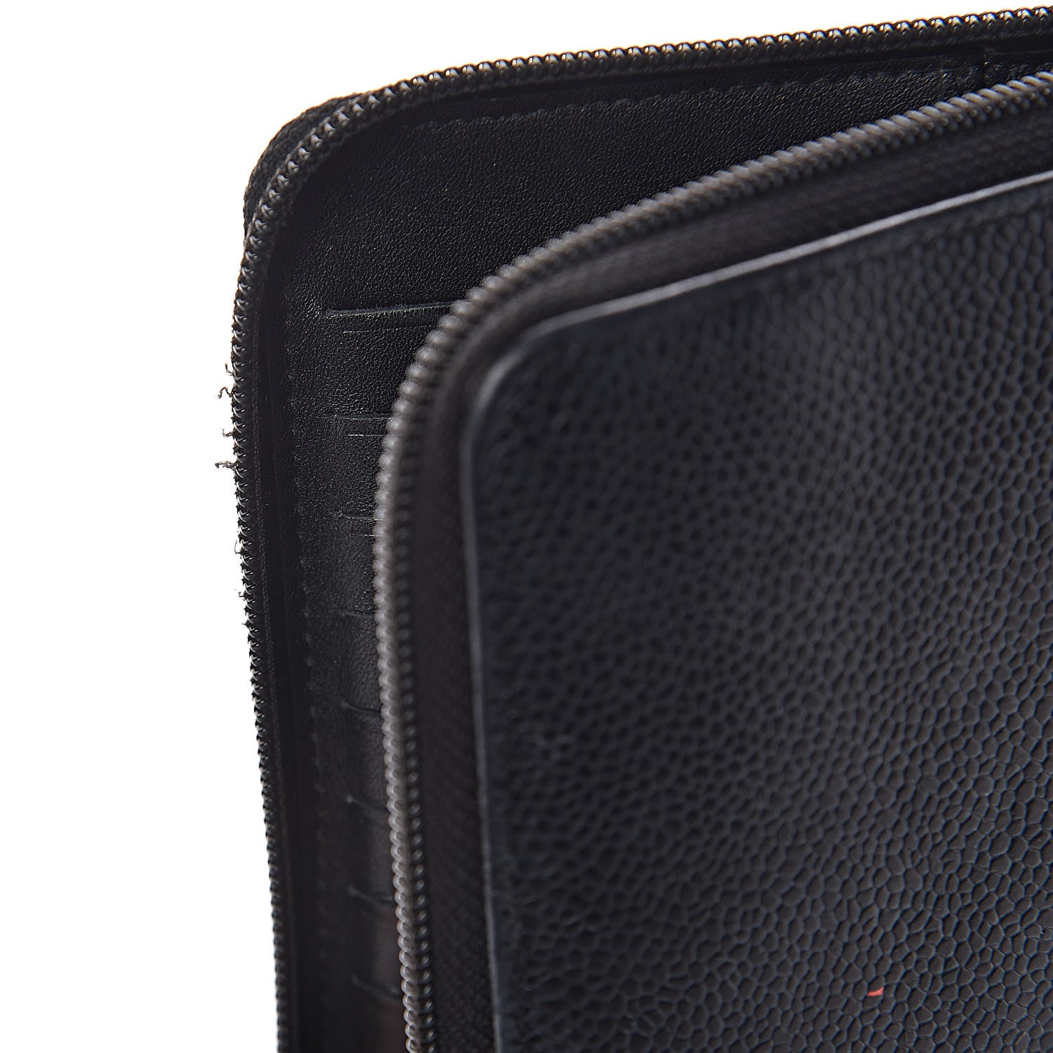 Chanel Caviar Large Timeless CC Zip Around Wallet Black 8 of 8