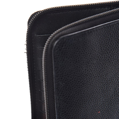Chanel Caviar Large Timeless CC Zip Around Wallet Black 8 of 8