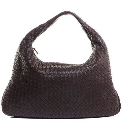 Bottega Veneta Nappa Intrecciato Large Veneta Hobo Ebano 1 of 8