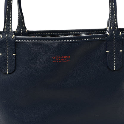 Goyard Goyardine Reversible Mini Anjou Navy 12 of 16